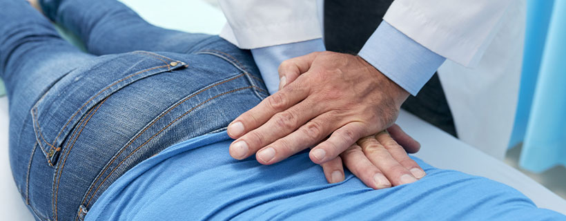 patient receiving chiropractic in El Cerrito CA